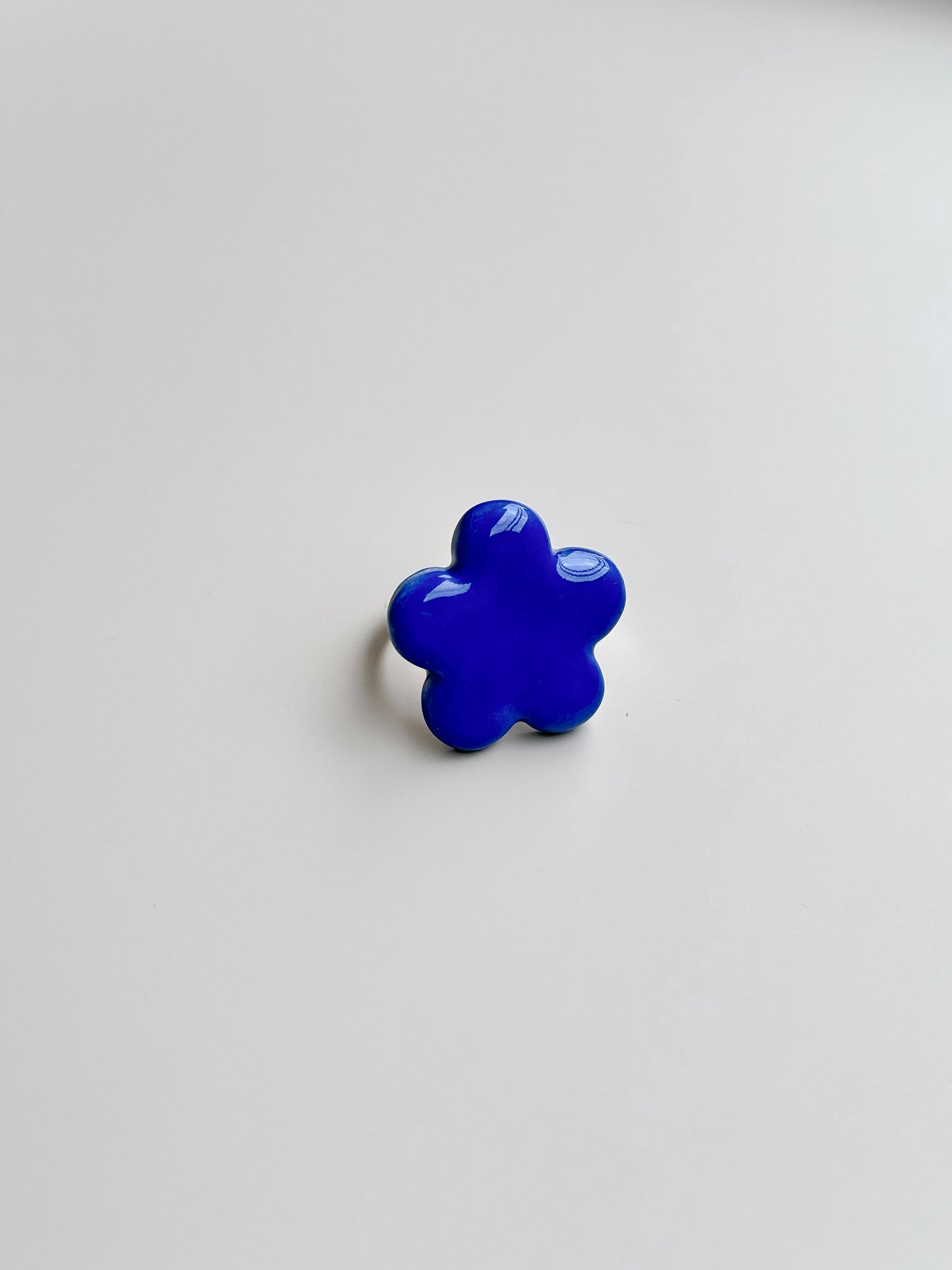 PIERŚCIONEK | KOBALTOWY KWIATEK