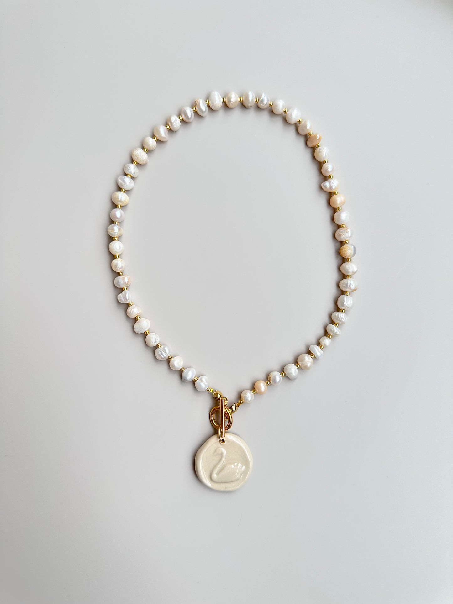 NASZYJNIK | SWAN N PEARLS